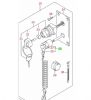 Suzuki Emergency stop switch assembly & lanyard 37820-93J11-000